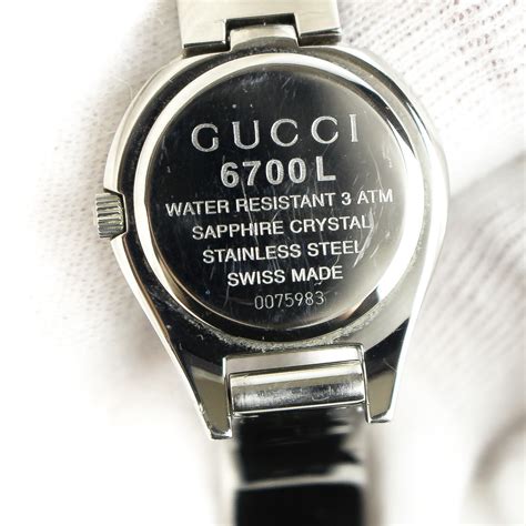 gucci 6700l|Gucci [ Box,Paper] Vintage Gucci 6700L Quartz Sapphire.